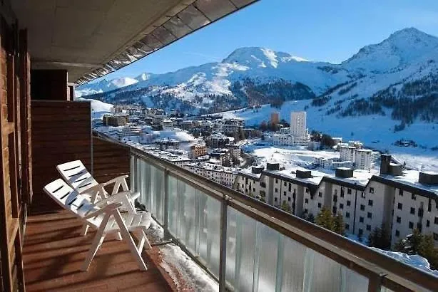 Sestriere, Trilocale Panoramico Fronte Piste Rome