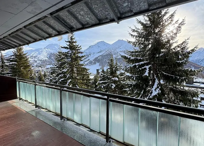 Sestriere, Trilocale Panoramico Fronte Piste Apartment Rome